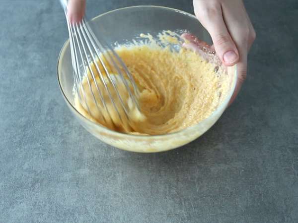 Kamboja pir dalam porsi individu - Persiapan langkah 2