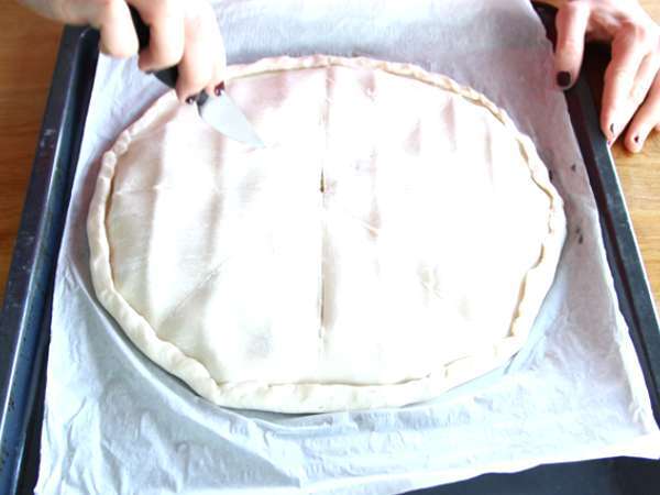 Galette des Rois kamboja (bebas gluten) - Persiapan langkah 4