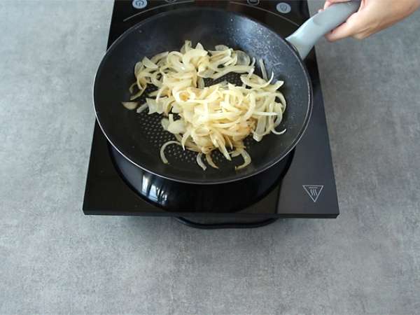 Galet soba dengan keju raclette - Persiapan langkah 1