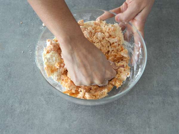 Gnocchi ubi jalar (gnocchi mudah) - Persiapan langkah 2