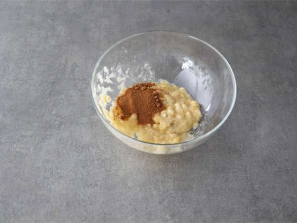 Pancake vegan dan bebas gluten - Persiapan langkah 1