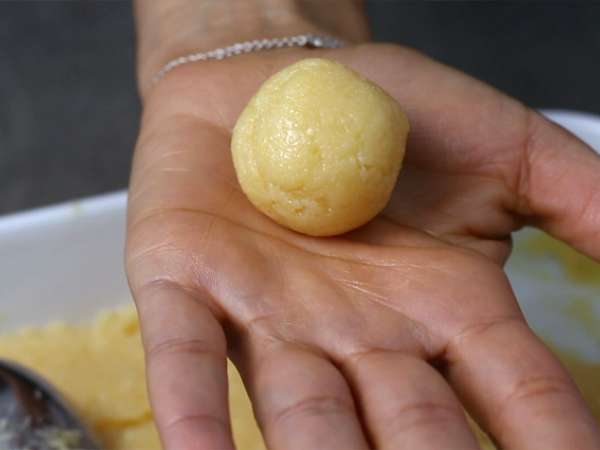 Brigadeiros Kelapa - Persiapan langkah 3