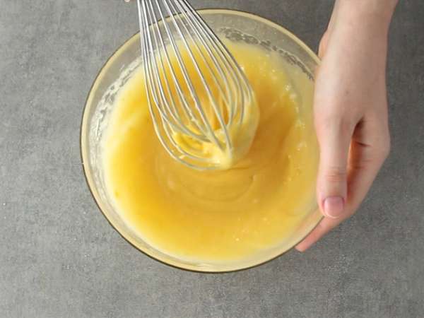 Brownies lemon - Persiapan langkah 2