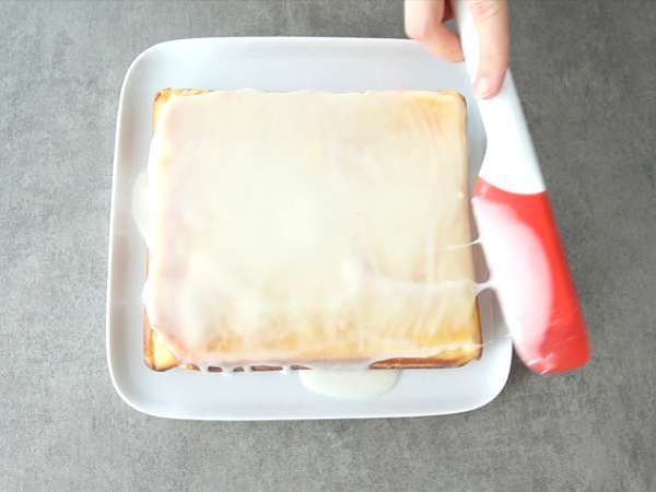 Brownies lemon - Persiapan langkah 5