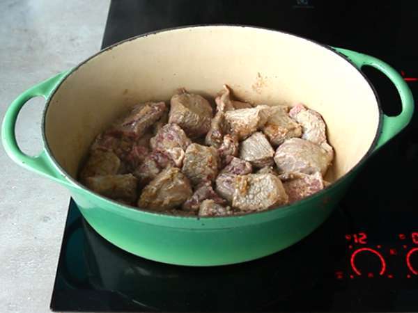 Carbonnade Flemish buatan sendiri - Persiapan langkah 1