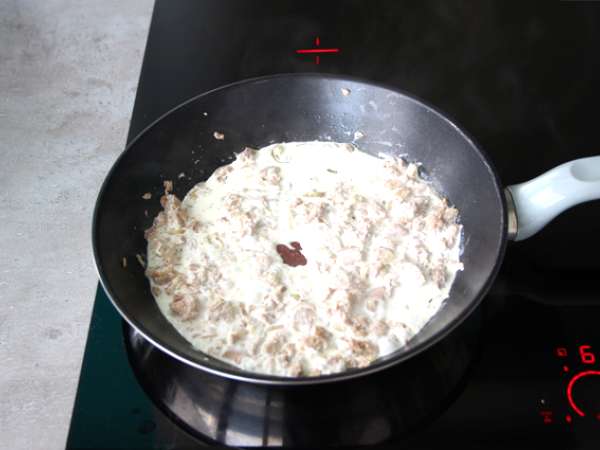 Pasta tuna yang mudah - Persiapan langkah 3