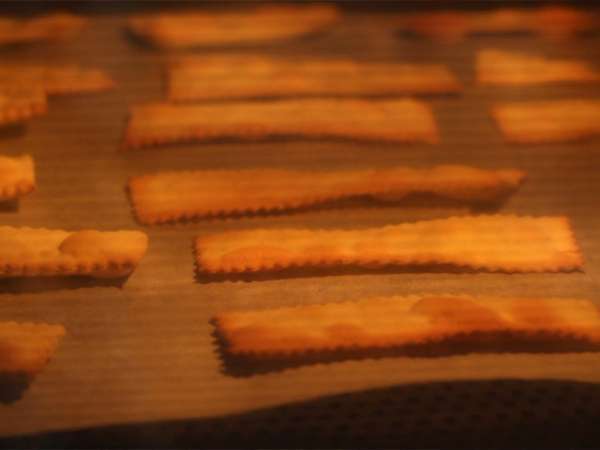 Chiacchiere di carnevale - bugnes panggang Italia - Persiapan langkah 5