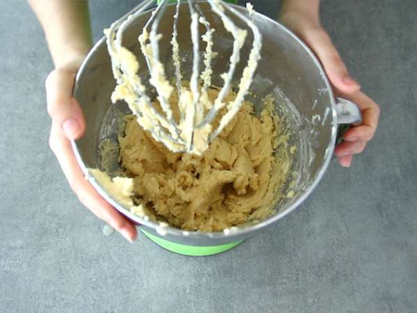 Biskuit spritz untuk camilan - Persiapan langkah 2