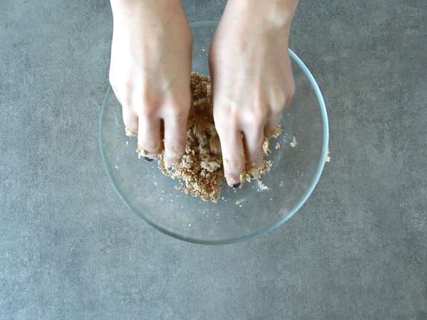 Remahan apel (vegan dan bebas gluten) - Persiapan langkah 2