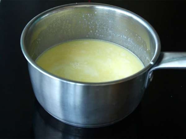 Kue cokelat ekstra fondant 3 - Persiapan langkah 2