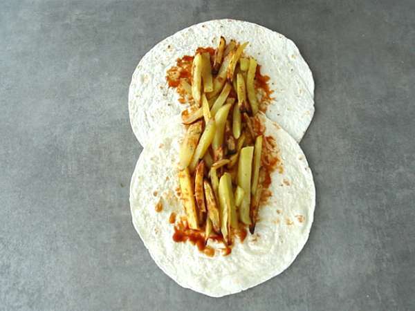 Taco Prancis - Persiapan langkah 4