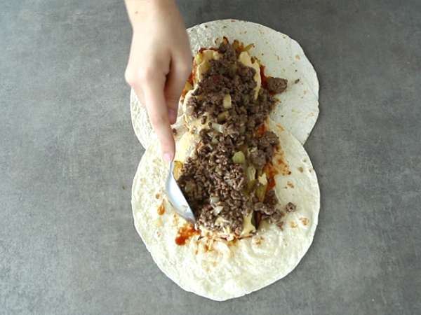 Taco Prancis - Persiapan langkah 5