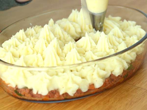 Pai gembala yang mudah - Persiapan langkah 5