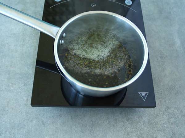 Taco vegetarian dengan lentil - Persiapan langkah 2