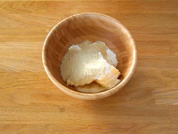 Kue tart kemiri karamel vanila - Persiapan langkah 1