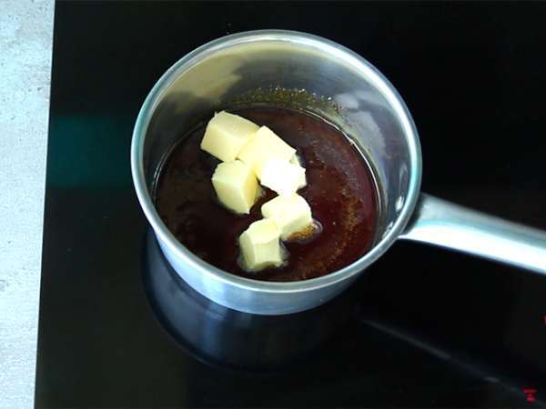 Kue tart kemiri karamel vanila - Persiapan langkah 4