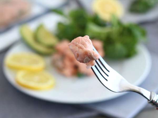 Salmon yang direndam dalam lemon - Persiapan langkah 3