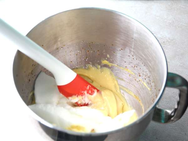 Saus mousse - Persiapan langkah 4