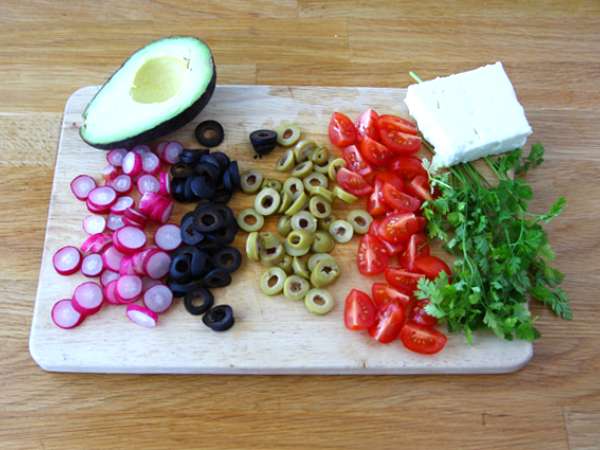 Roti panggang ubi jalar - Persiapan langkah 2