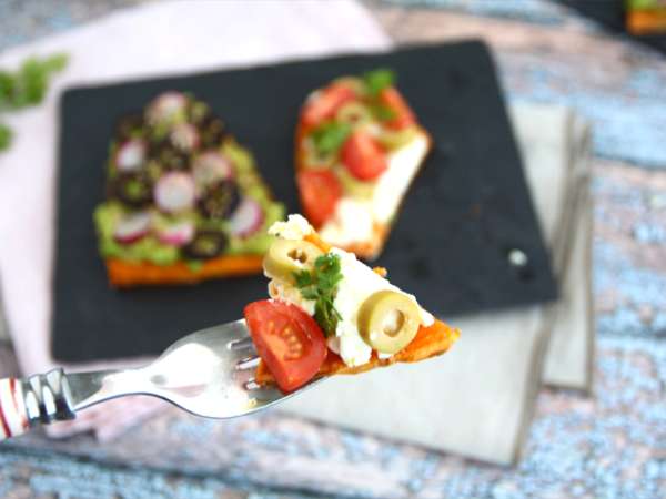 Roti panggang ubi jalar - Persiapan langkah 5