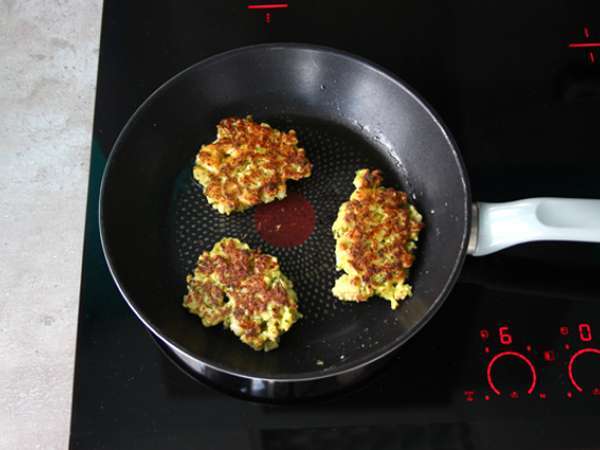 Roti kembang kol dan brokoli kari - Persiapan langkah 4
