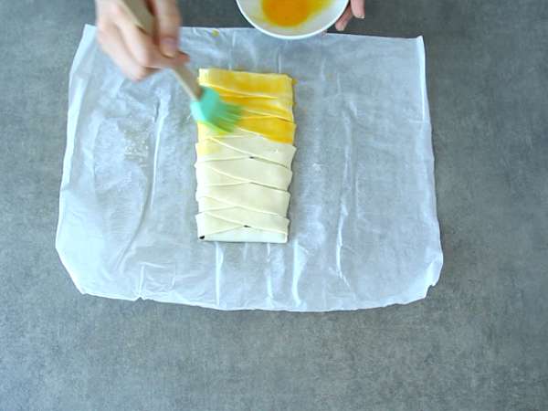 Kue puff cokelat - Persiapan langkah 2