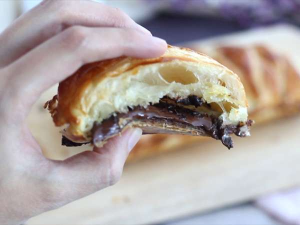 Kue puff cokelat - Persiapan langkah 4