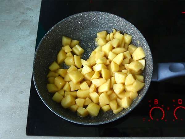 Pai apel - Persiapan langkah 2