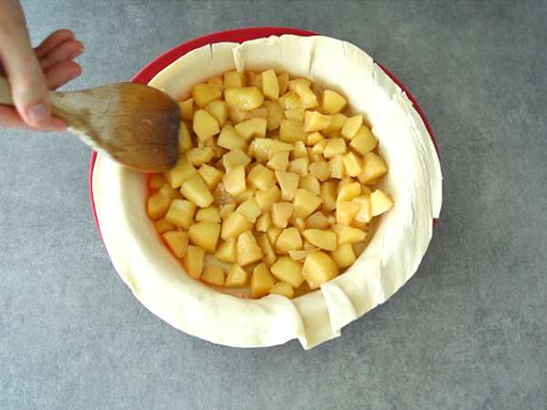 Pai apel - Persiapan langkah 3