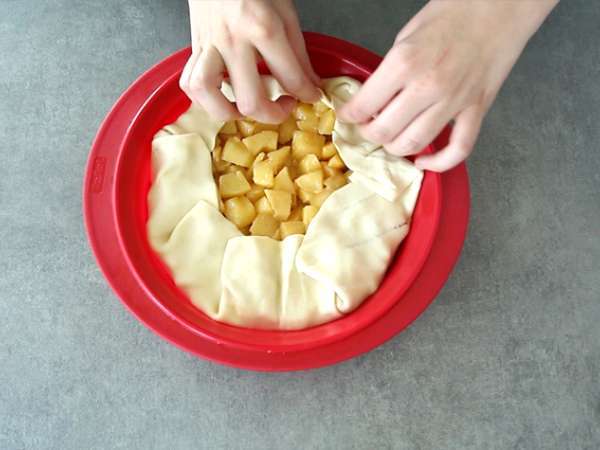 Pai apel - Persiapan langkah 4