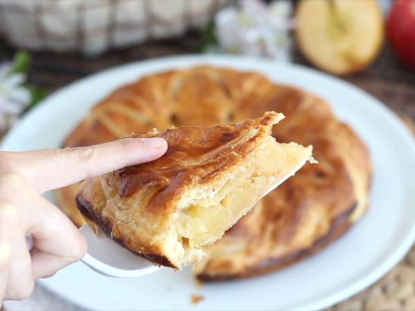 Pai apel - Persiapan langkah 8