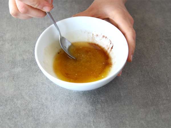 Apel panggang - Persiapan langkah 1