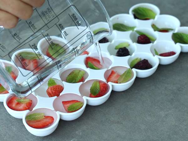 Sangria dengan anggur putih - Sangria Putih - Persiapan langkah 2