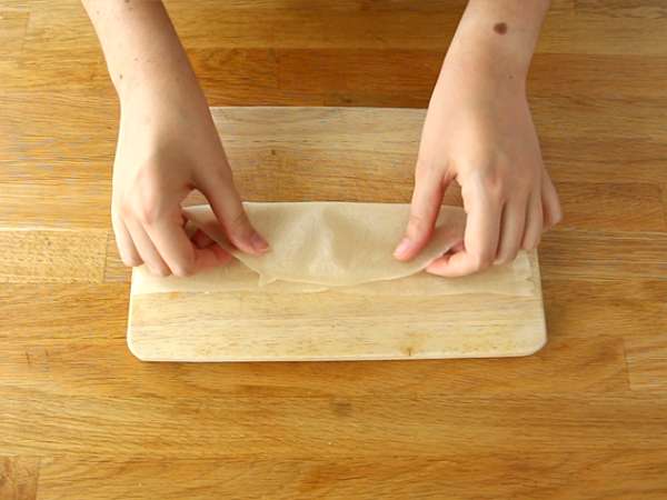 Gaya Samoussas Rikakats - Persiapan langkah 2