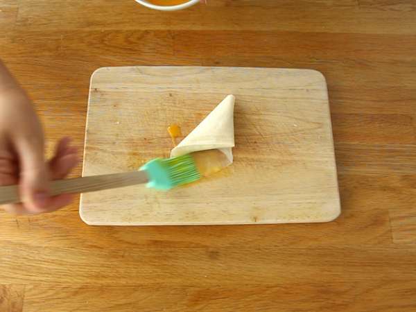 Gaya Samoussas Rikakats - Persiapan langkah 4