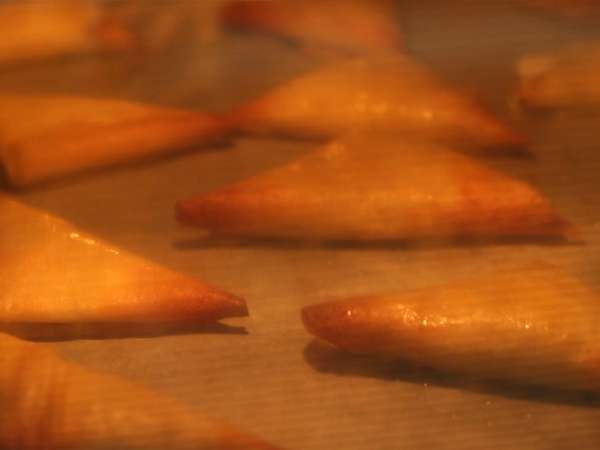 Tuna dan tomat samoussas - Persiapan langkah 4