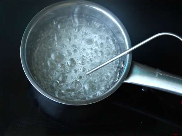 Bagaimana cara membuat krim Chiboust? - Persiapan langkah 5