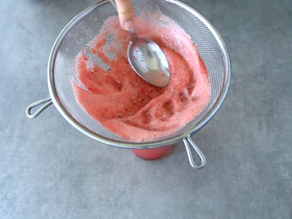 Koktail gin semangka - Persiapan langkah 2