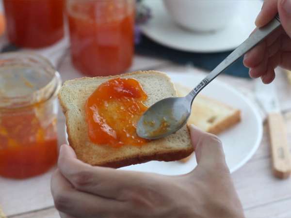 Selai aprikot buatan sendiri - Persiapan langkah 6