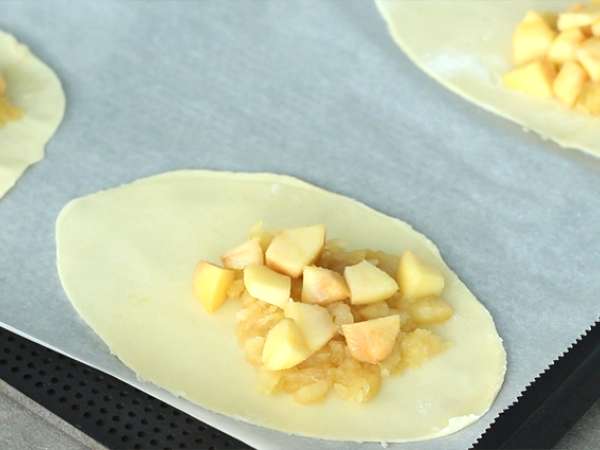 Perputaran apel individu - Persiapan langkah 5