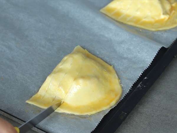 Perputaran apel individu - Persiapan langkah 7