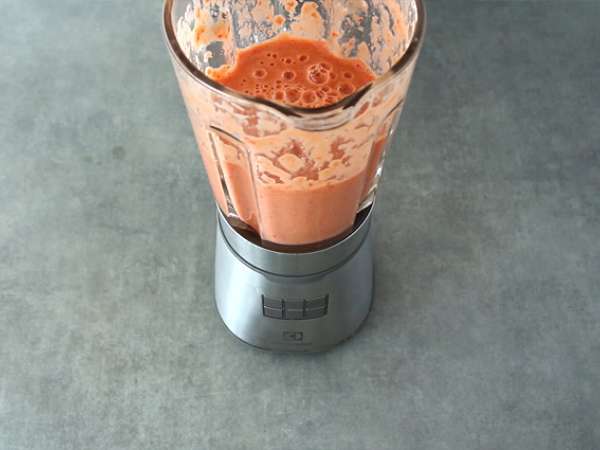 Gazpacho yang segar dan mudah - Persiapan langkah 2