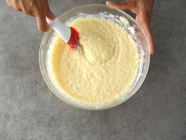 Muffin kelapa Brasil - Queijadinhas - Persiapan langkah 2