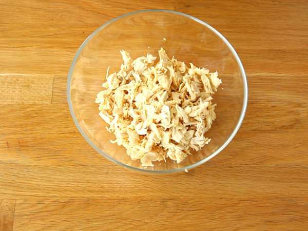 Salpicão - salad Brasil - Persiapan langkah 4