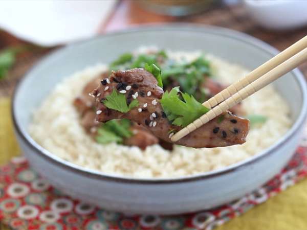 Ayam yang dibumbui dengan kecap dan madu - Persiapan langkah 5