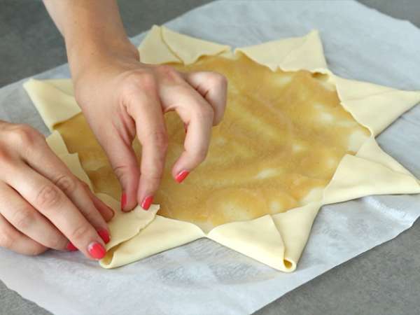 Tart bintang buah - Persiapan langkah 2