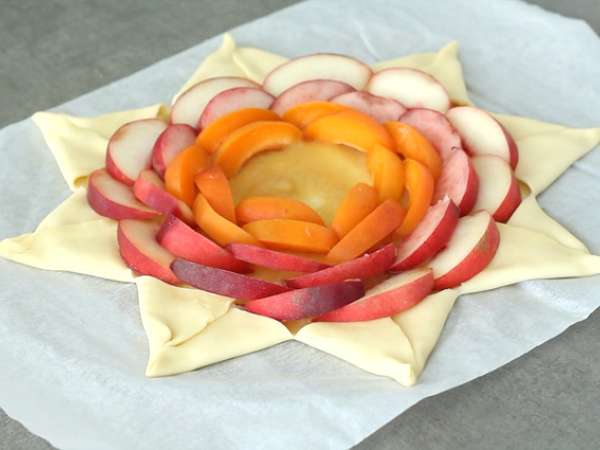 Tart bintang buah - Persiapan langkah 3