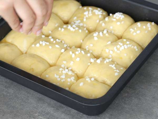 Brioche Butchy - Brioche tanpa mentega - Persiapan langkah 5