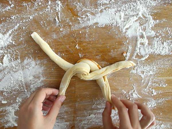 Bros aprikot yang dikepang - Persiapan langkah 5