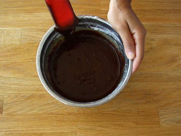 Bounty Brownies - Persiapan langkah 1